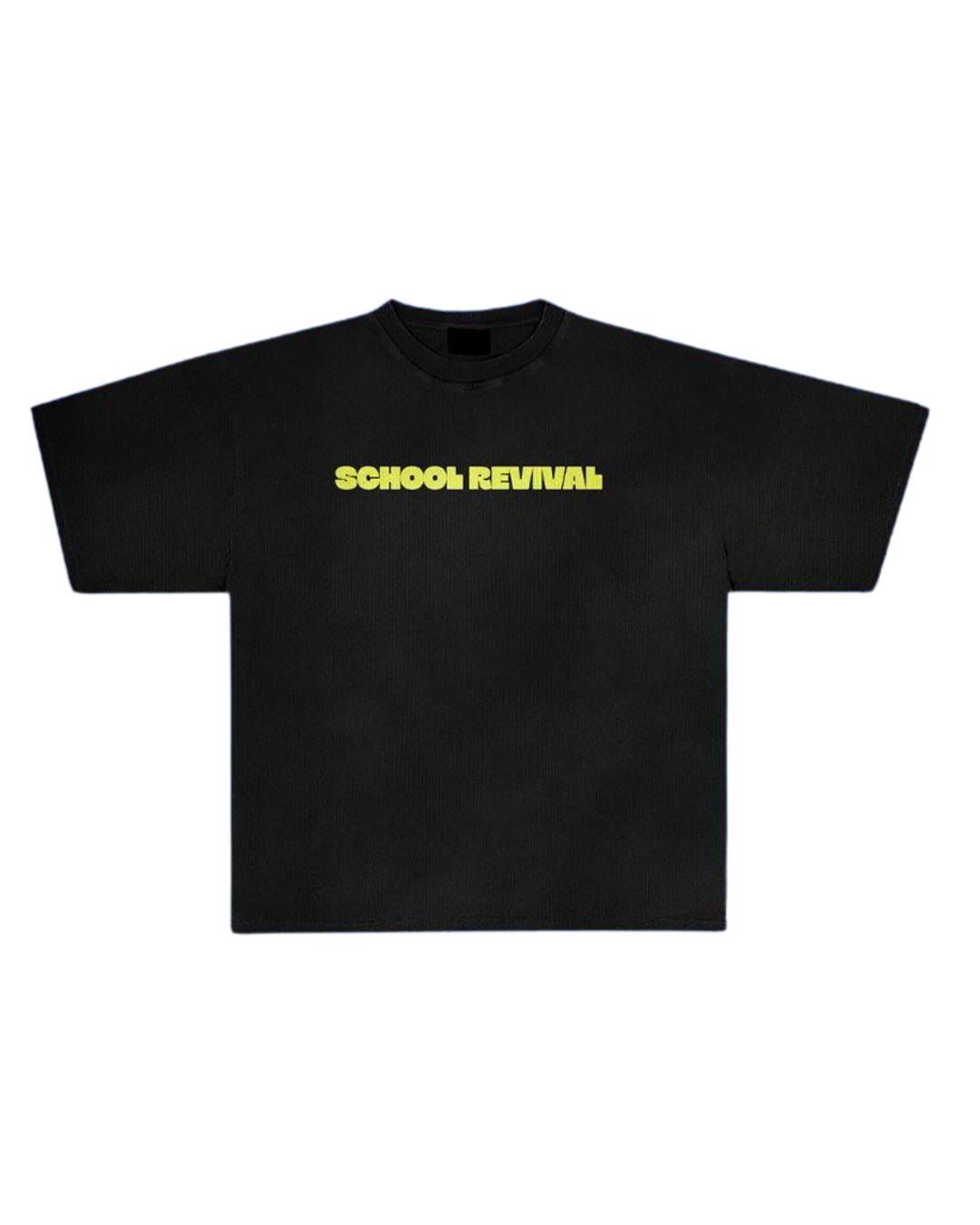 SCHOOL REVIVAL TEE - (BLACK)
