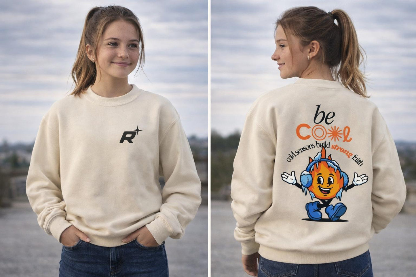 BE COOL - SWEATSHIRT